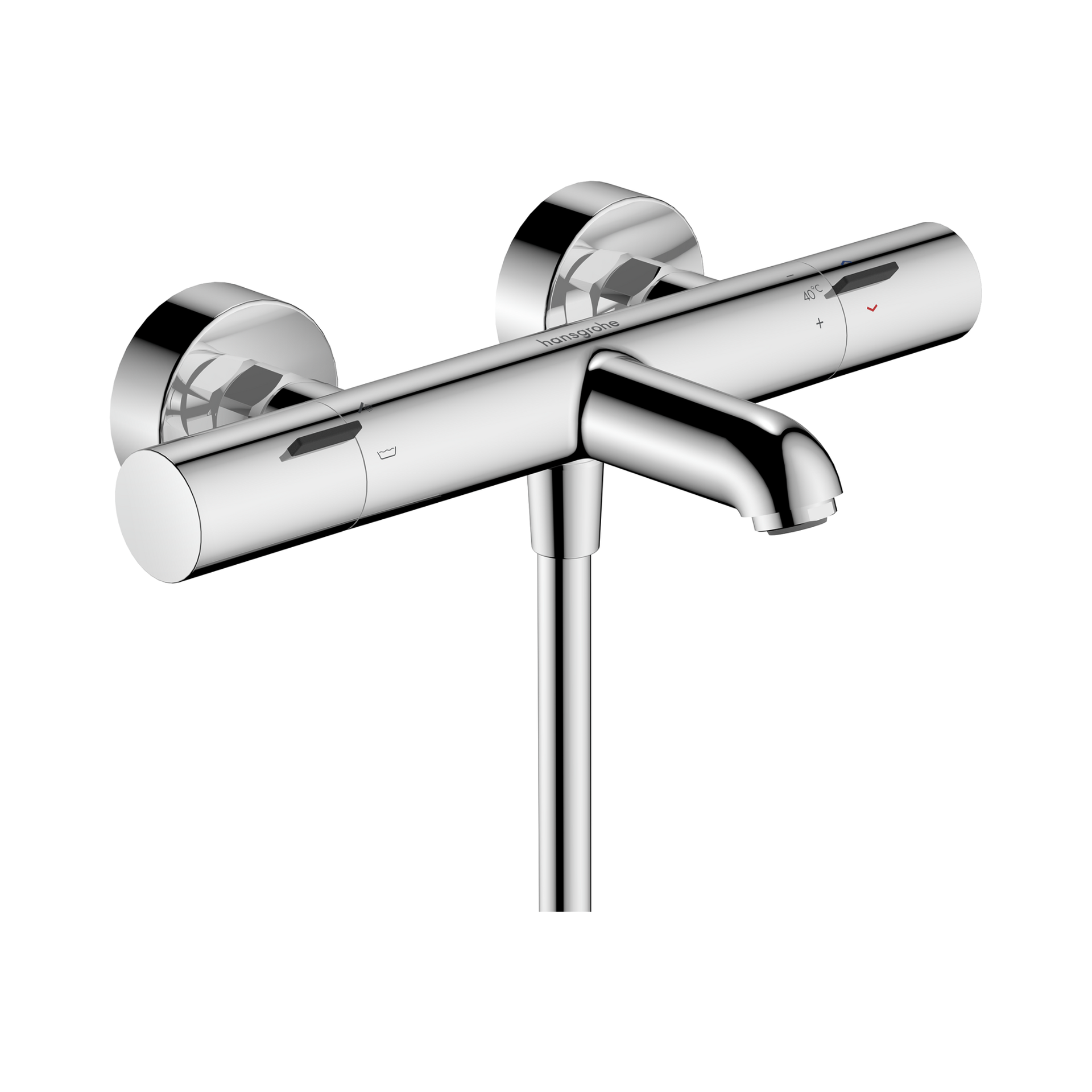 Ecostat Fine Thermostatic Bath Mixer Chrome