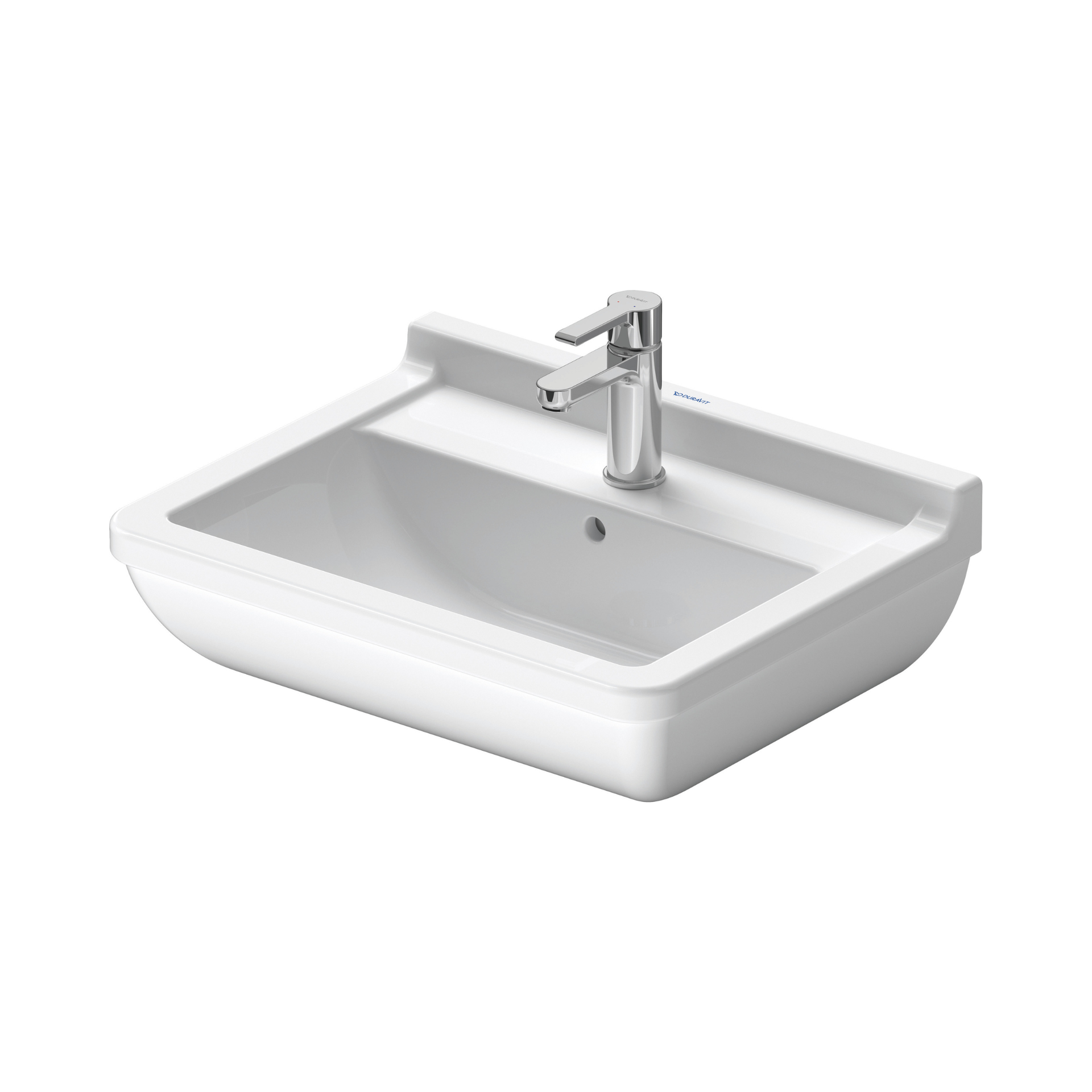 Starck 3 Washbasin 550mm High Gloss