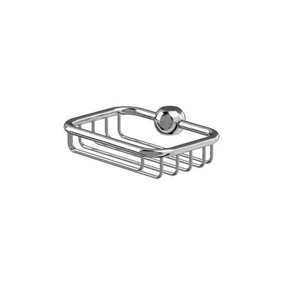 Soap Basket for Vertical Riser | Chrome