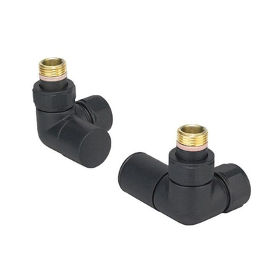 Set-28 Double Angled Manual Radiator Valve Set