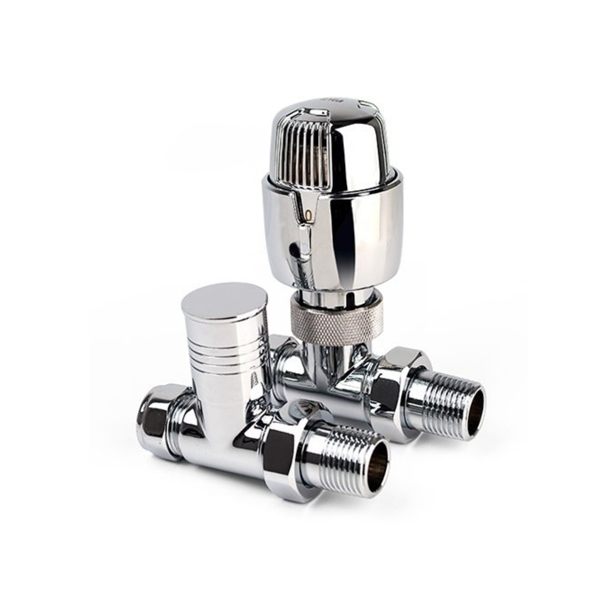 Zehnder Set-31 Straight Thermostatic Radiator Valve Set | Read More ...