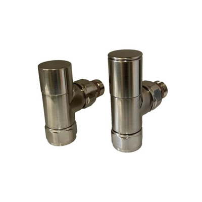 Set-27 Angled Manual Radiator Valve Set