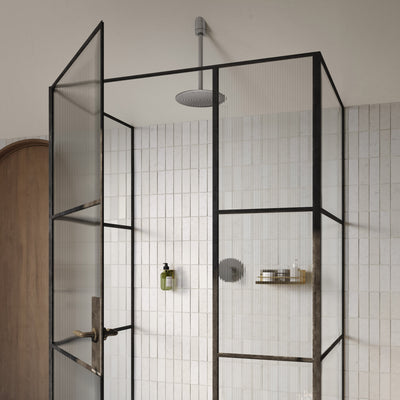 Universal Ceiling Mounted Round Shower Arm 215mm