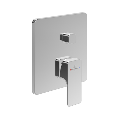 Subway 3.0 2-Outlet Concealed Single Lever Bath / Shower Valve with Diverter