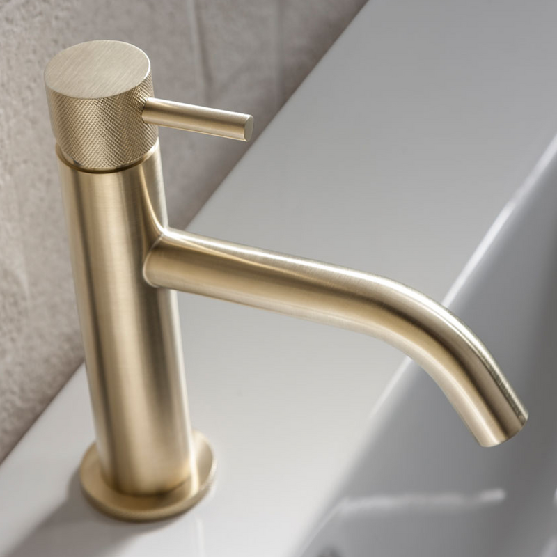 MPRO Knurled Basin Mixer Tap