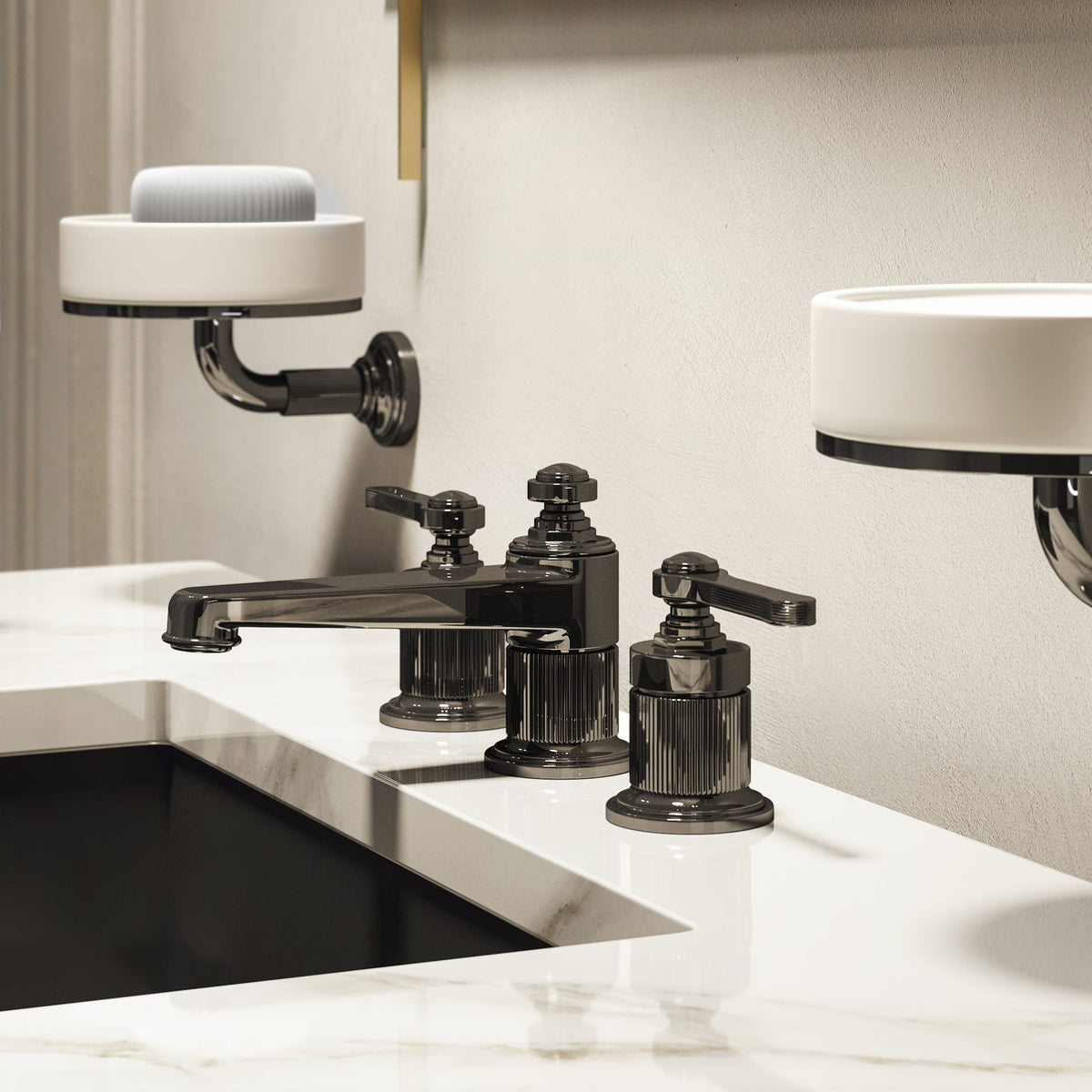 VENTI20 Three-Hole Basin Mixer