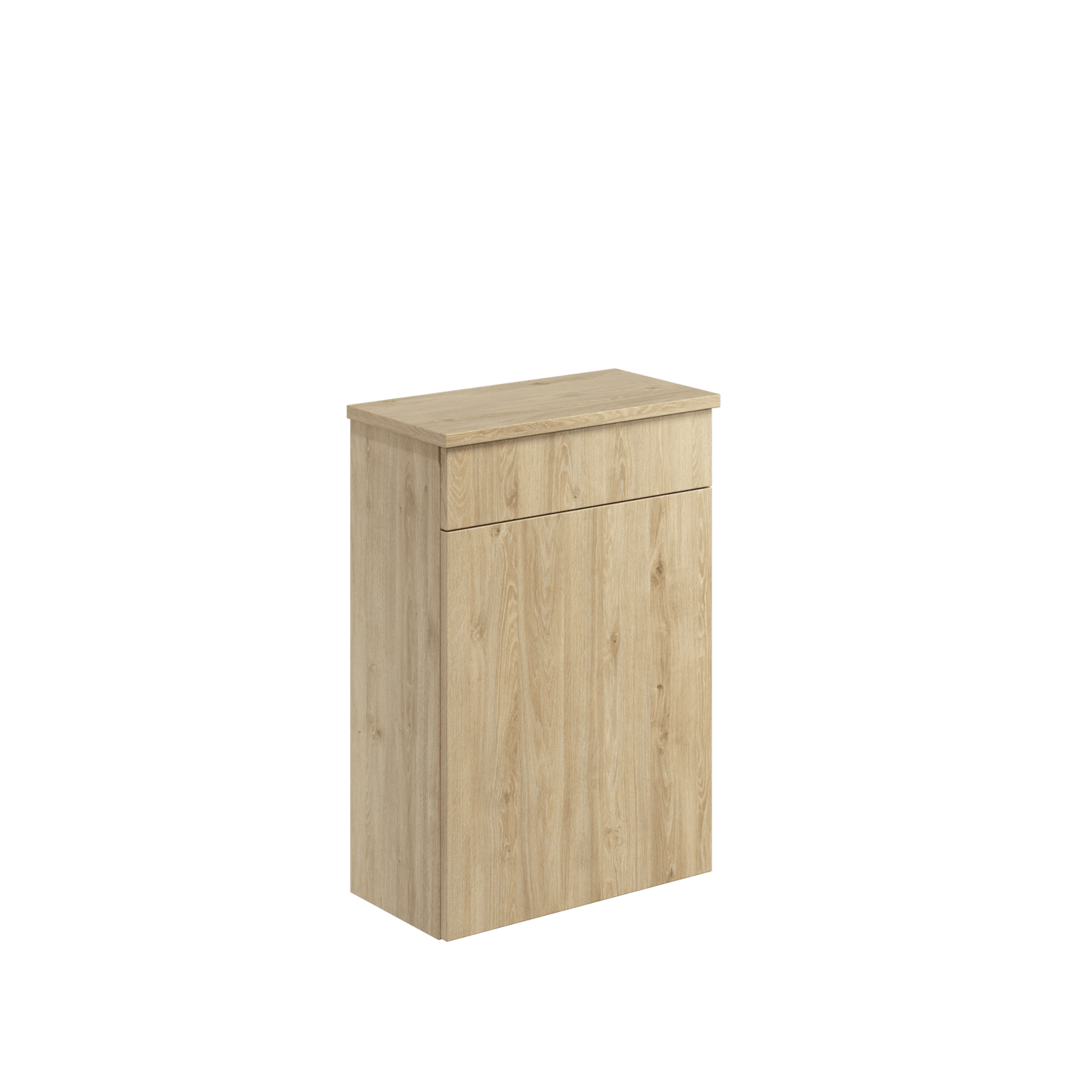AUBREY-500-WC-OAK - Aubrey WC Unit 500mm - Soaque