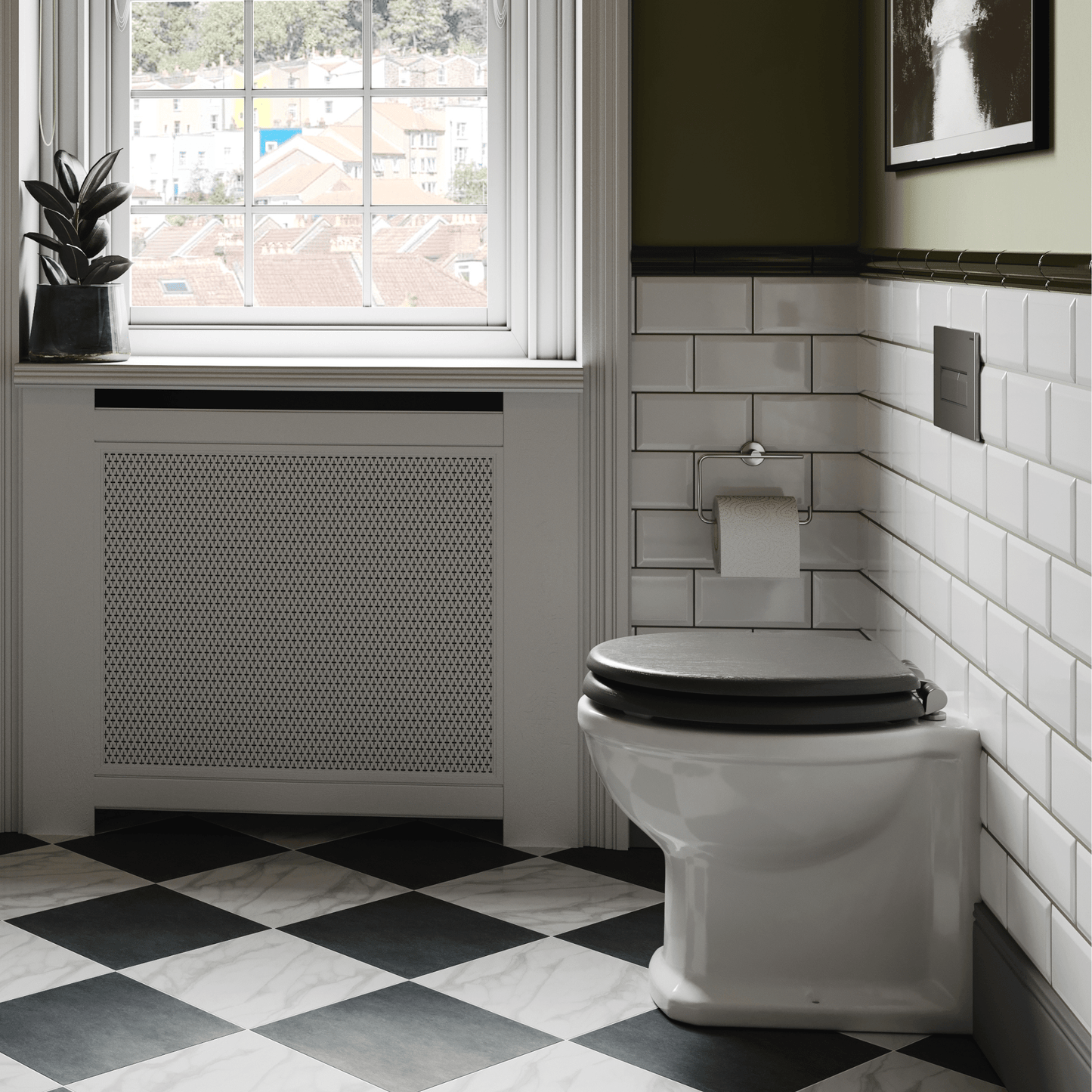  - Back - To - Wall Toilet & Soft Close Seat - Soaque