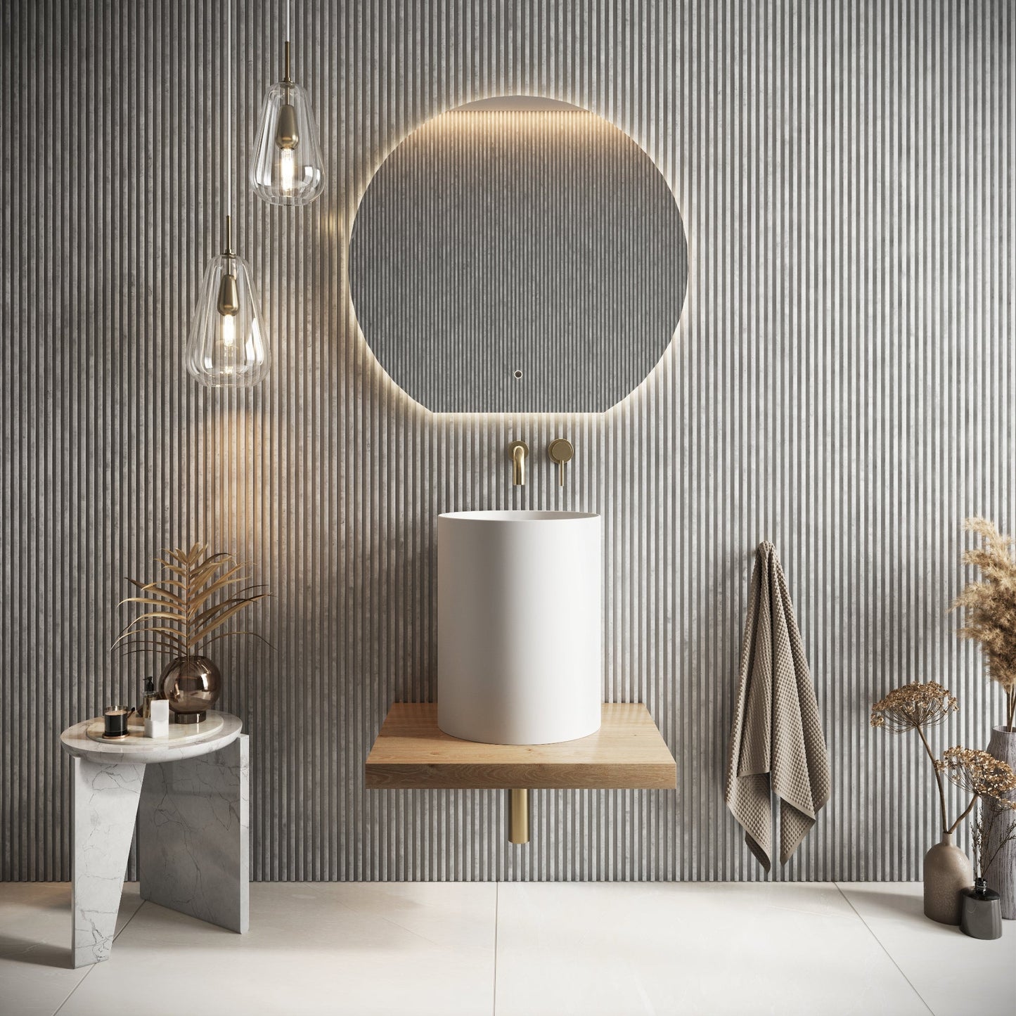 BASIN015 - Shelph Tall Countertop Basin 460 x 360mm - Soaque