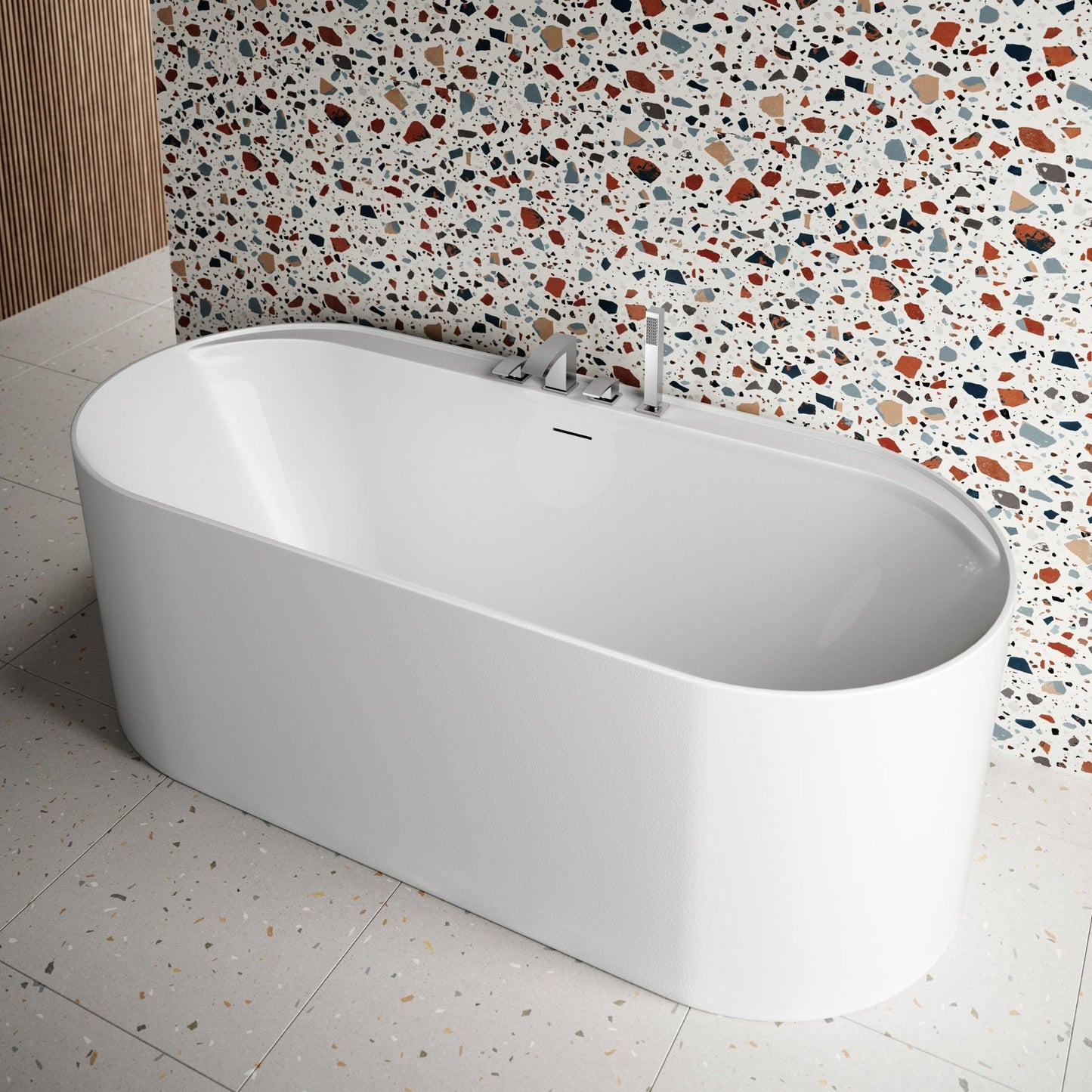 BATH-TUTTO-1700-750 - Tutto Freestanding Bath | White | Scudo | BATH - TUTTO - 1700 - 750 - Soaque