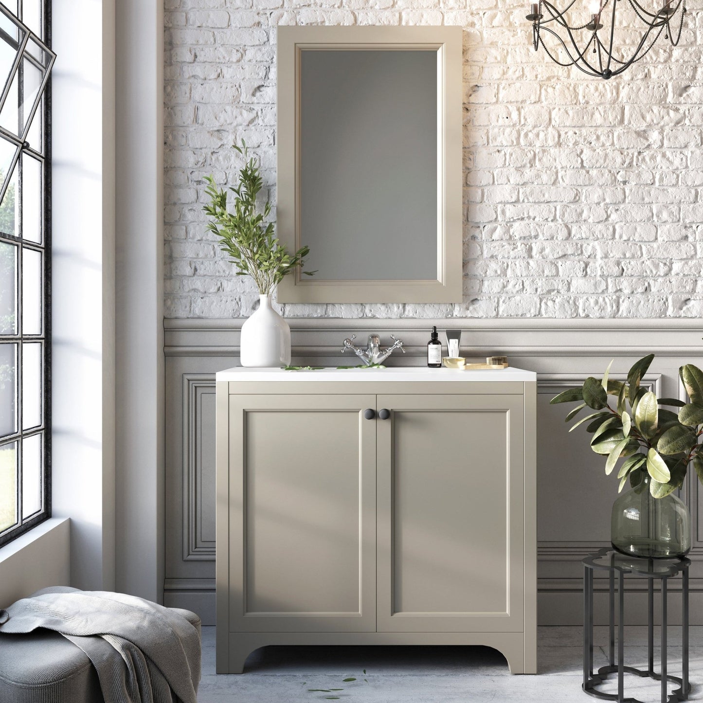 - Beaumont Floorstanding Vanity Unit & Basin - Soaque