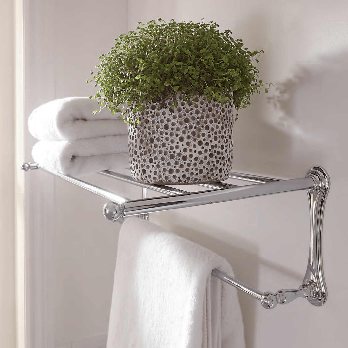 BEL-ACC-015-CP - Towel Shelf - Soaque