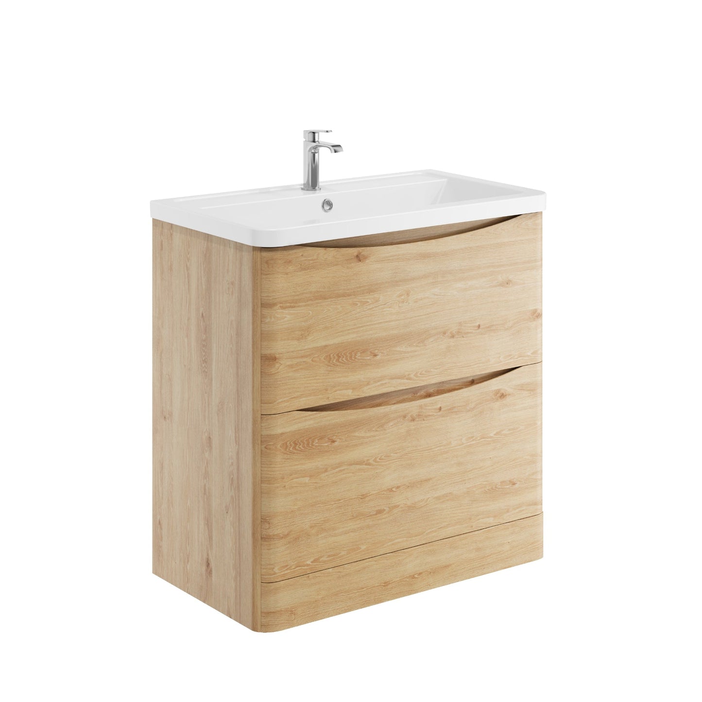  - Bella Floorstanding Vanity Unit & Basin 800mm - Soaque