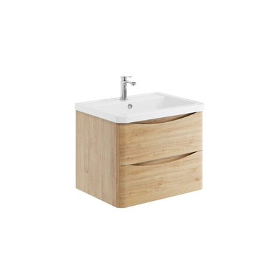 Bella Wall Hung Vanity Unit & Basin 600mm