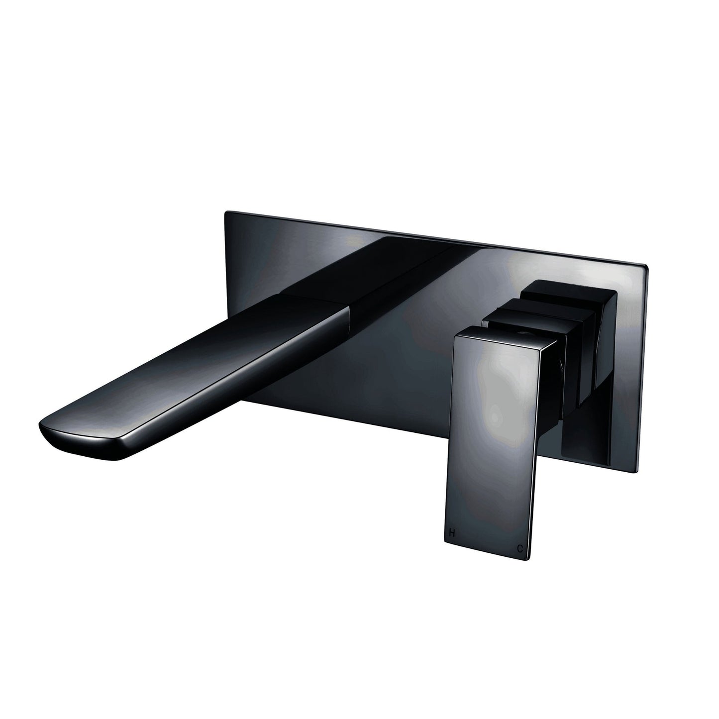 BLACK248ORBL - Muro Wall Mounted Basin Mixer - Soaque