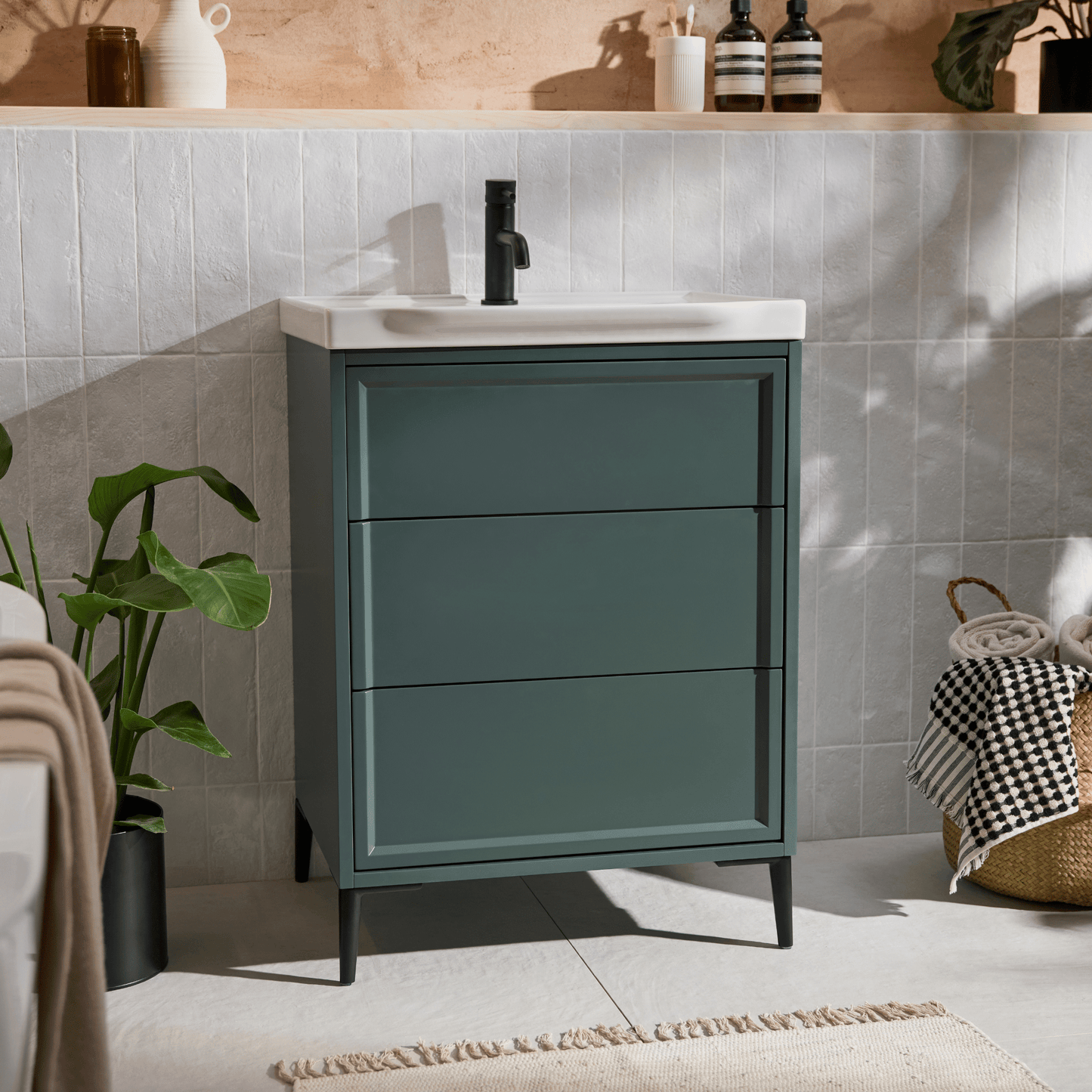  - Bota Vanity Unit & Basin 600mm - Soaque