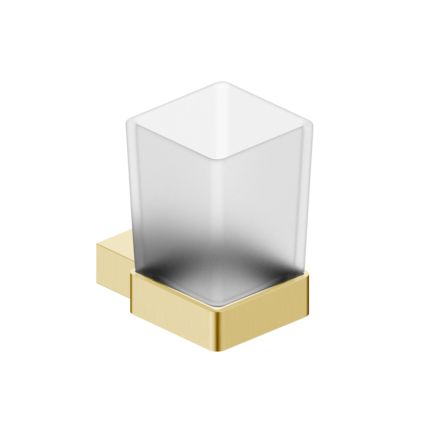 BRASSACC-001 - Roma Tumbler Holder | Brushed Brass | Scudo | BRASSACC - 001 - Soaque