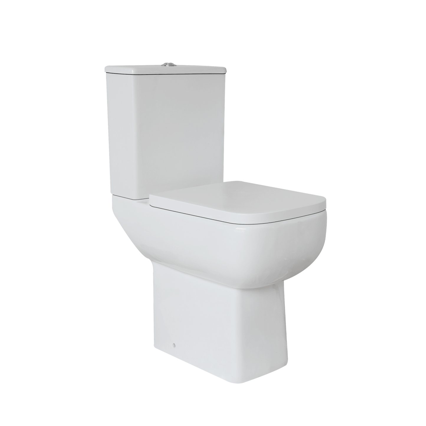  - Choices Comfort Height Close Coupled Toilet & Seat - Soaque