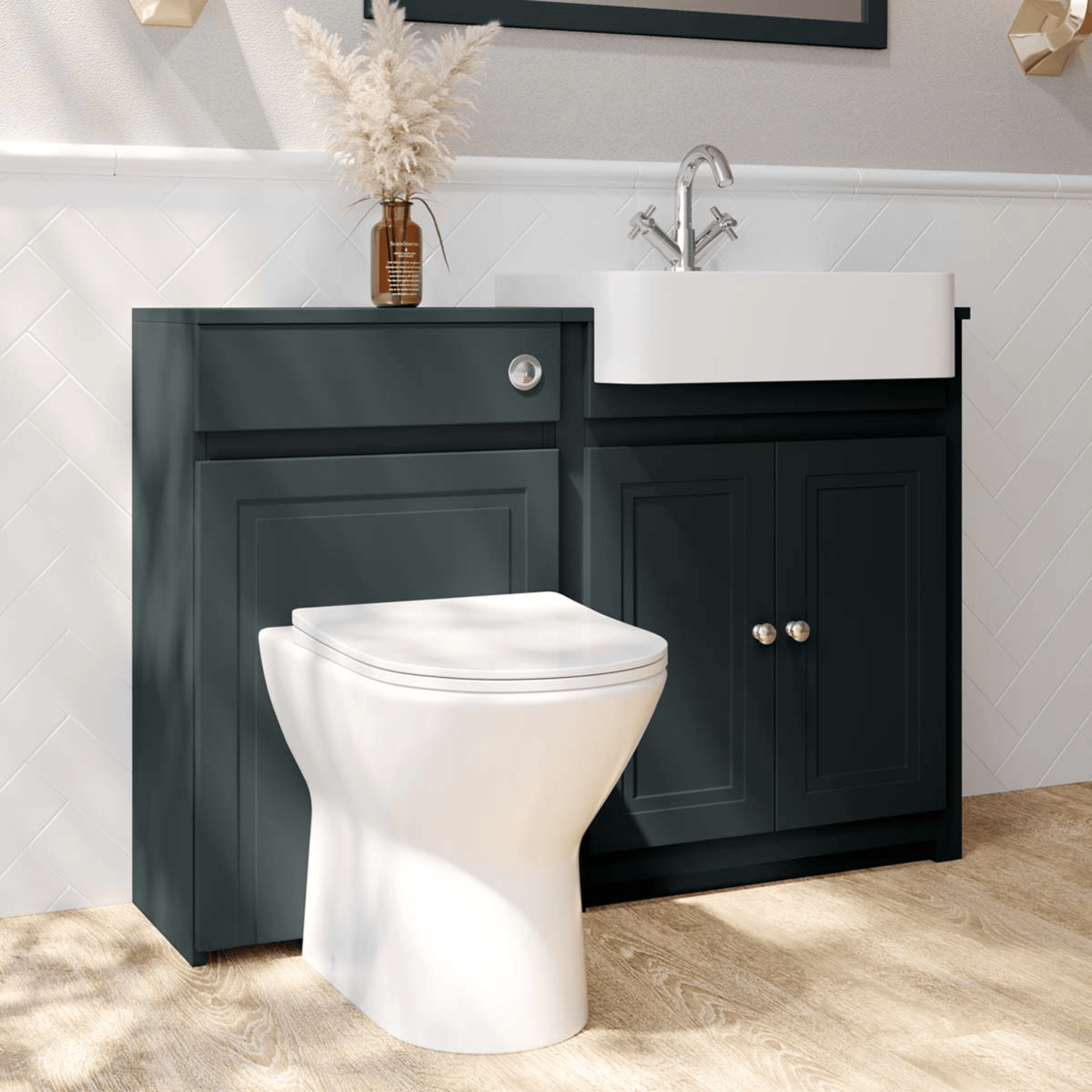 CLASSICA-BASIN001 - Classica Semi Recessed Basin 550mm | White | Scudo | CLASSICA - BASIN001 - Soaque