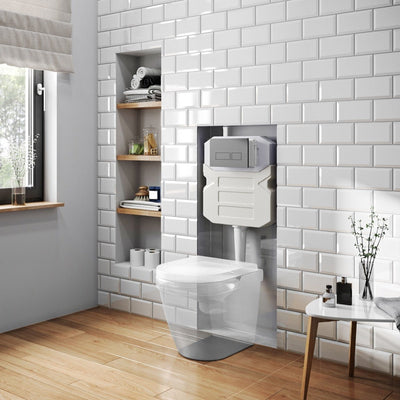 Concealed Cistern 980mm & Flush Plate Set