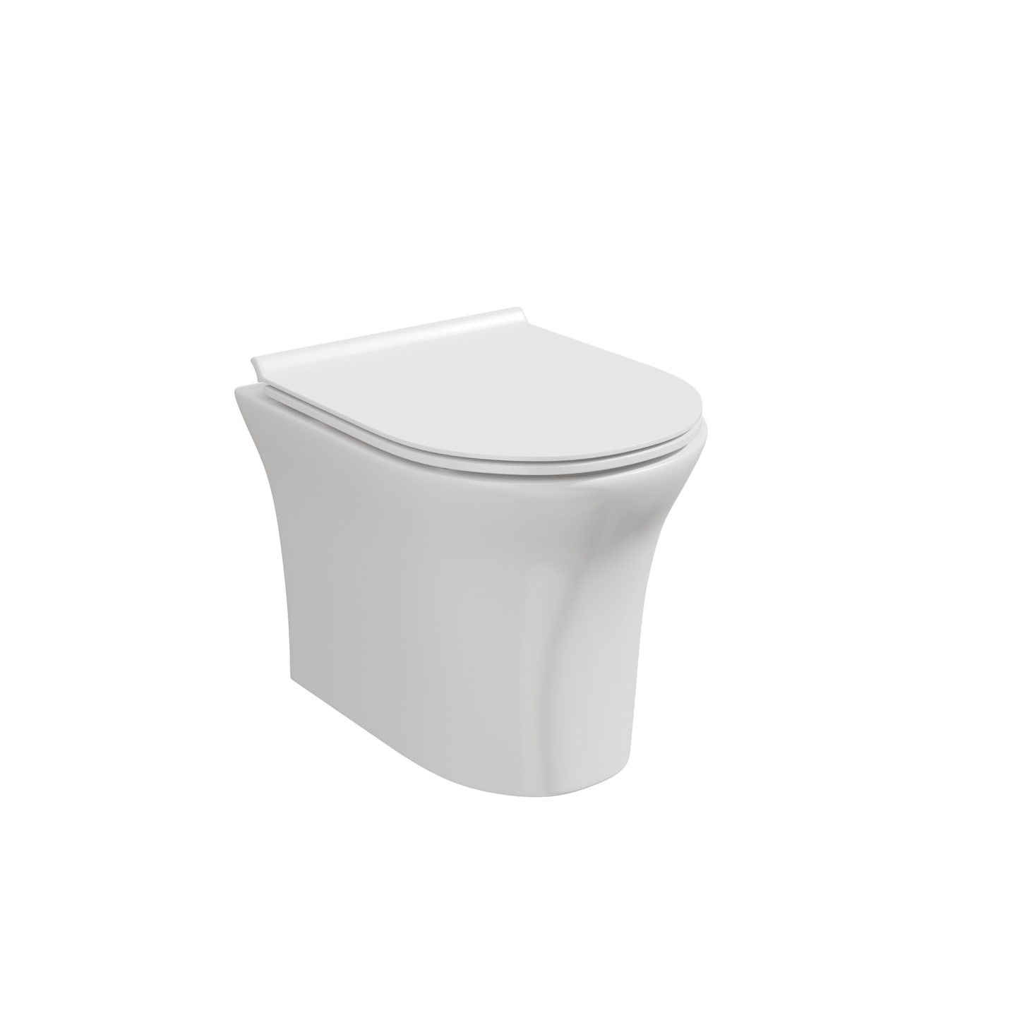  - Deia Wall Hung Toilet & Seat - Soaque