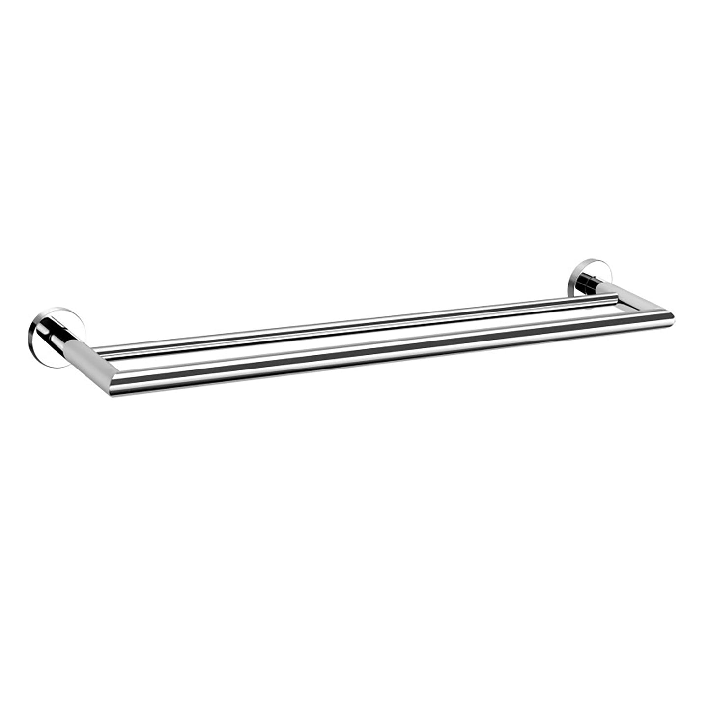 DELTA-009 - Delta Double Towel Bar | Chrome | Scudo | DELTA - 009 - Soaque