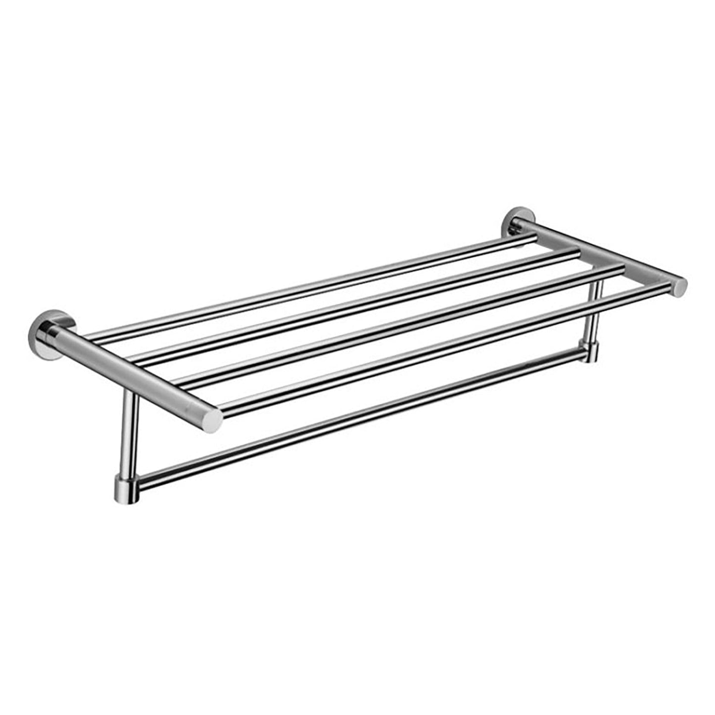DELTA-010 - Delta Bath Towel Shelf | Chrome | Scudo | DELTA - 010 - Soaque
