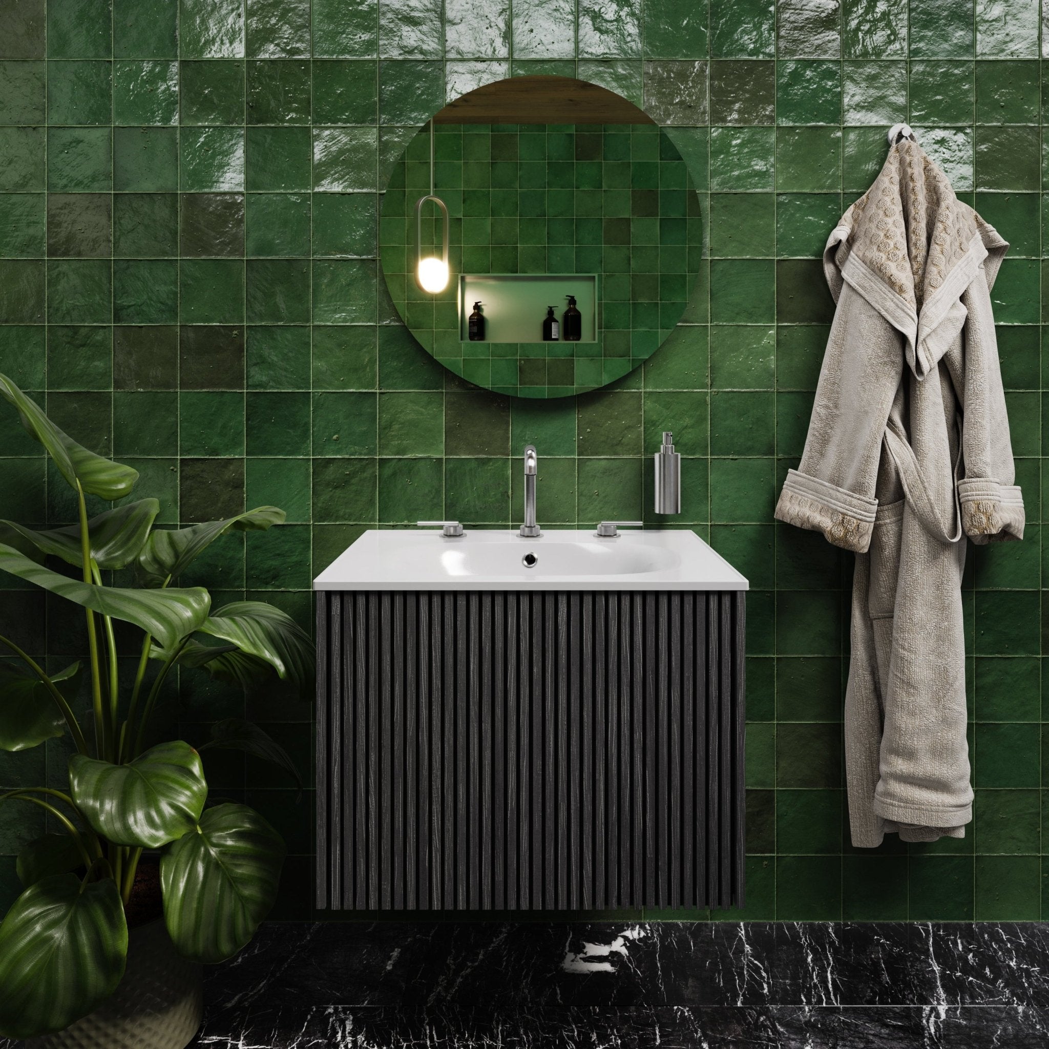 Crosswater Limit Wall Hung 1-Drawer Unit & Basin 500mm | Discover More ...