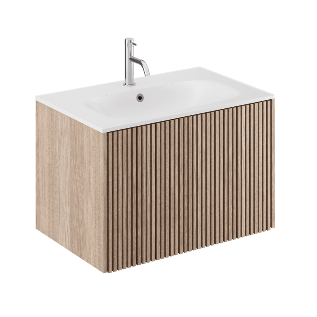 Crosswater Limit Wall Hung 1-Drawer Unit & Basin 700mm | Discover More ...