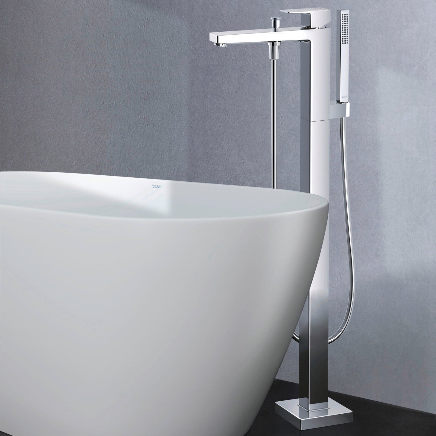  - Manhattan Freestanding Bath Shower Mixer Set - Soaque