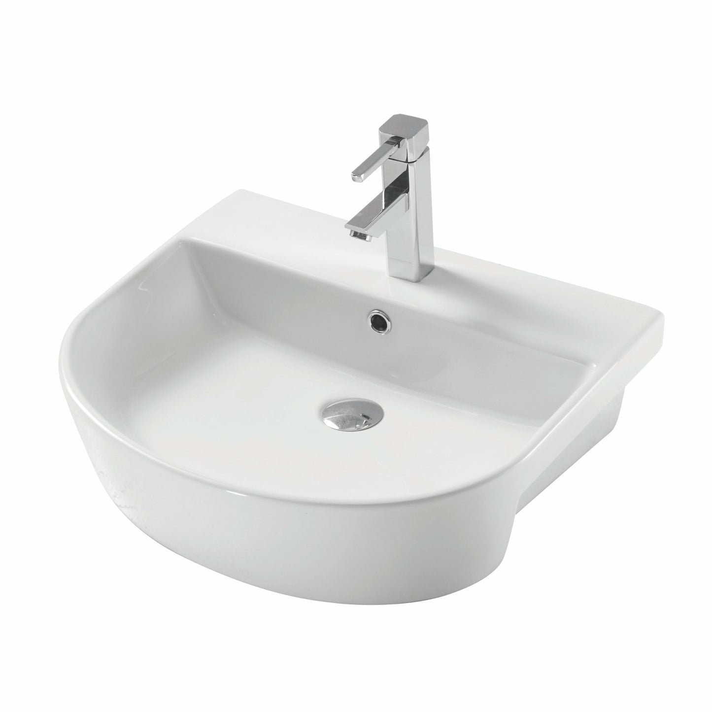 MIDDLETON-RECESSED - Middleton Semi Recessed Basin | White | Scudo | MIDDLETON - RECESSED - Soaque