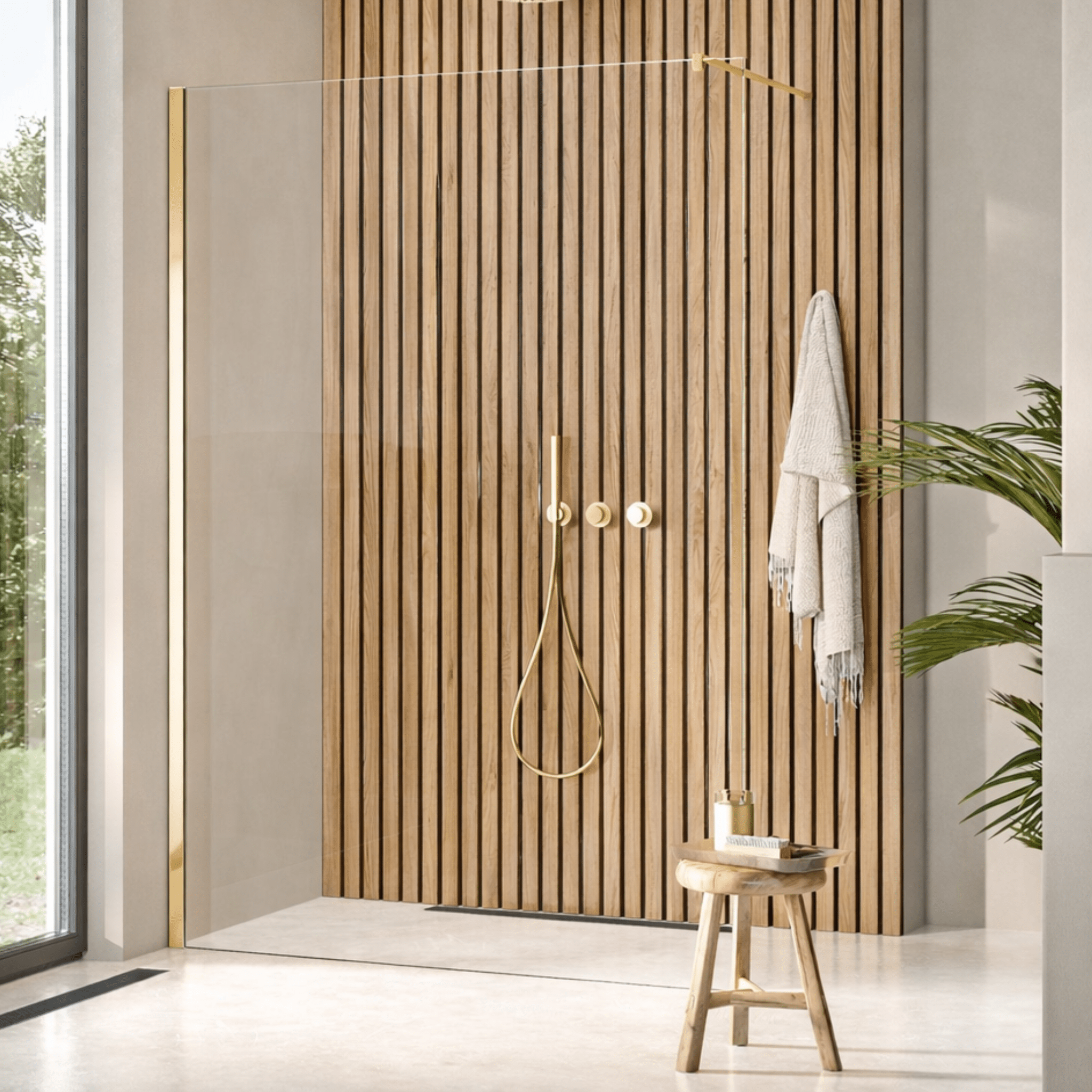 Scudo Minos Walk in Recess Shower Enclosure | Discover More at Soaque