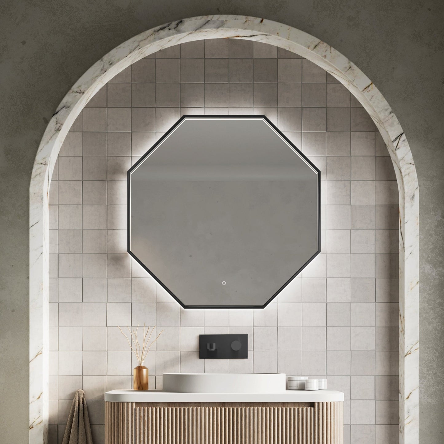 MIRROR015 - Passa Octagonal Mirror - Soaque