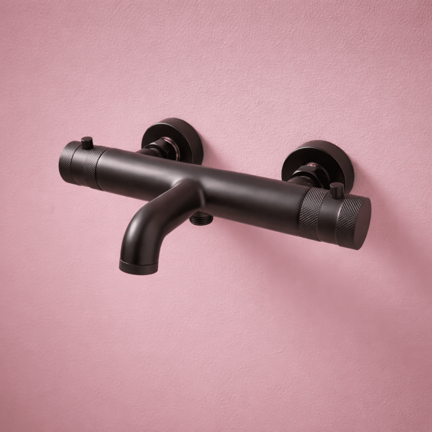 NU-140 - Core Thermostatic Wall Mounted Bath Shower Mixer - Soaque