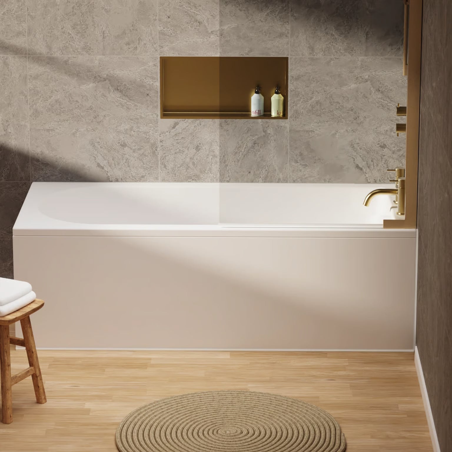 Flow Single Ended Bath