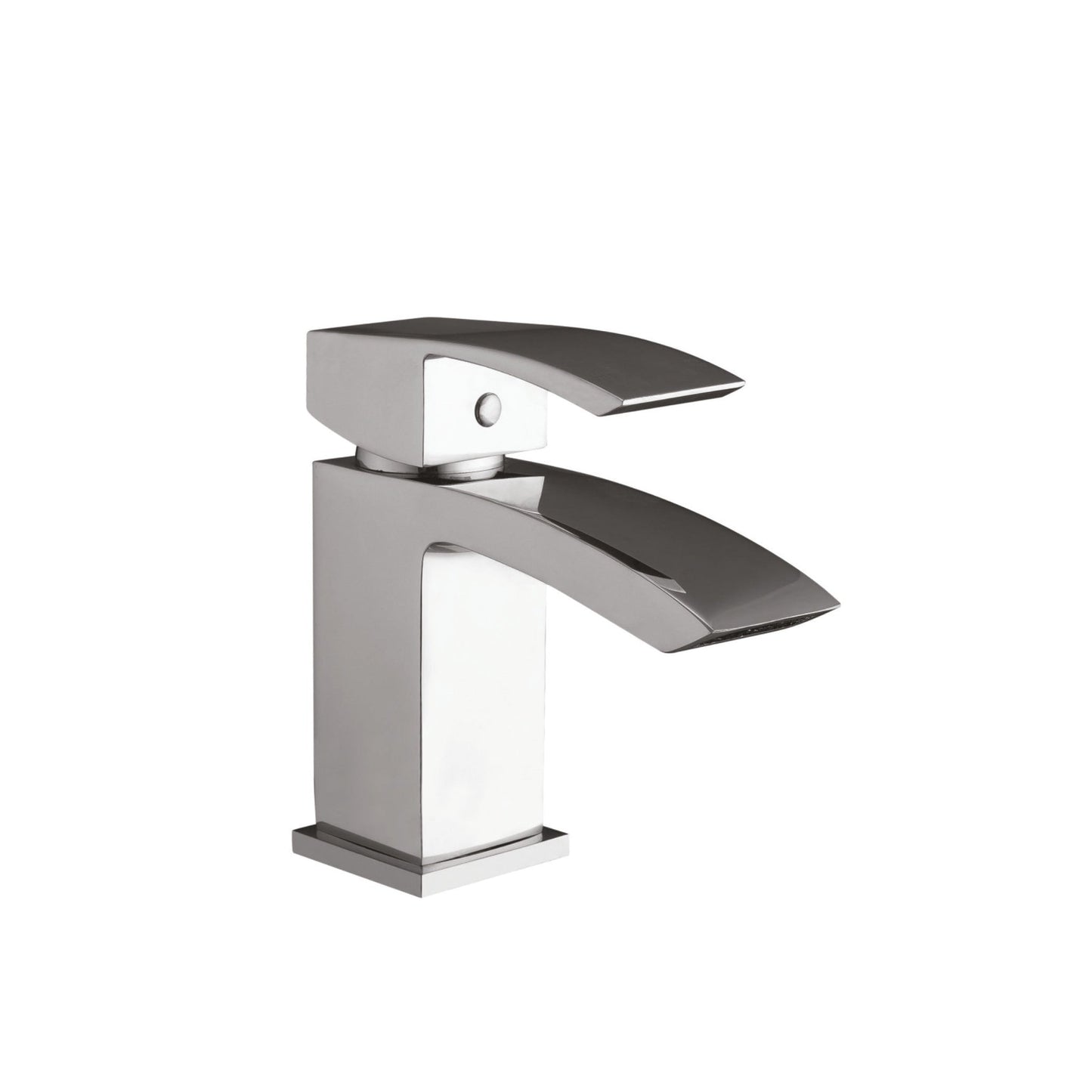 TAP031L - Descent Basin Mixer with Push Waste | Chrome | Scudo | TAP031L - Soaque