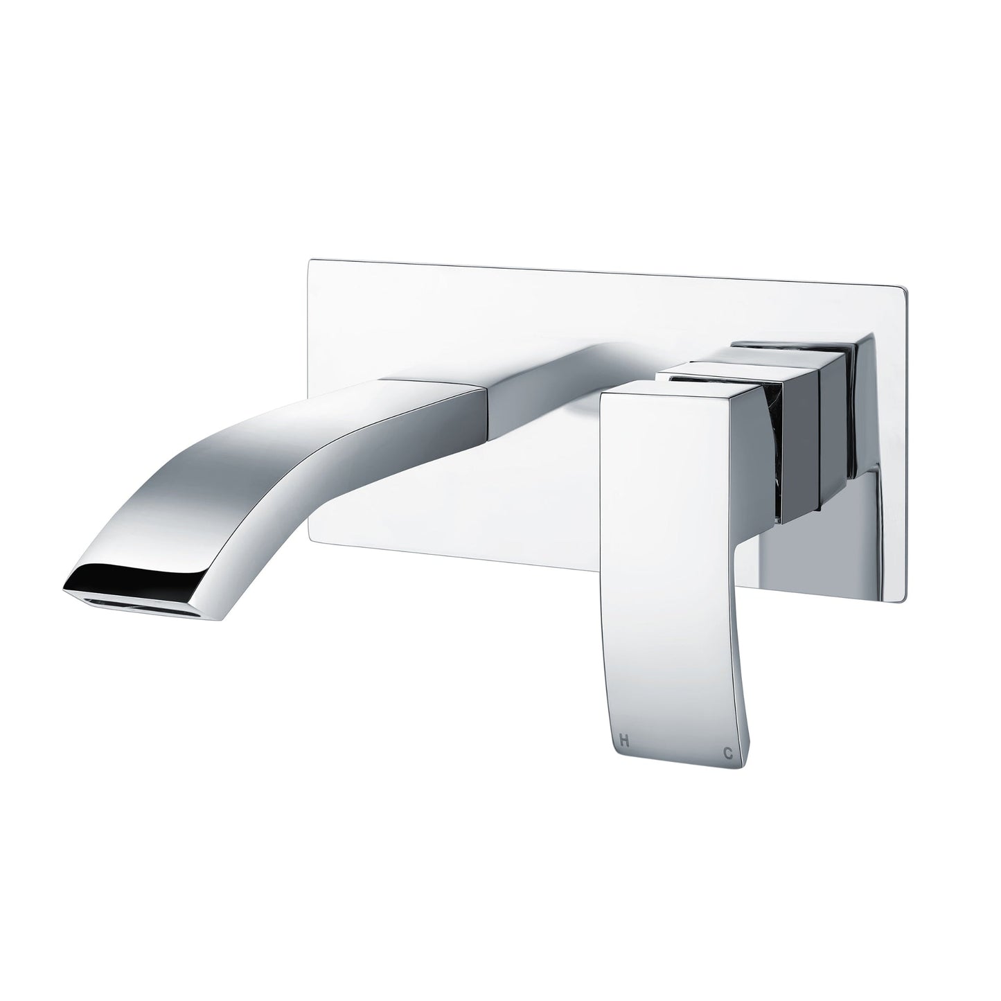TAP253 - Descent Wall Mounted Basin Mixer | Chrome | Scudo | TAP253 - Soaque
