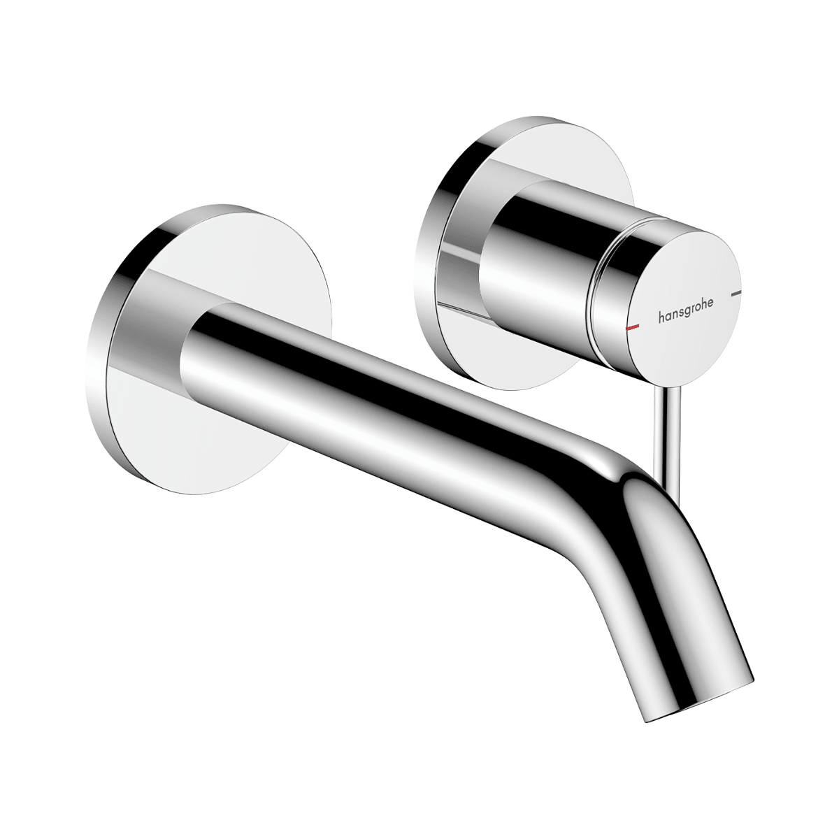  - Tecturis S Single Lever Wall Mounted Basin Mixer Set with EcoSmart+ - Soaque